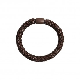 други,аксесоари,pieces,jasmina,basic,hair,tie,brown,stone,cobber,lurex,(brown)