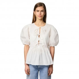 дамски,блузи,дамски,ризи,pieces,jolly,short,sleeve,blouse,bright,white,(white)