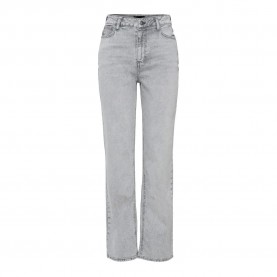 дънки,дамски,панталони,pieces,kelly,straight,fit,high,waist,jeans,light,grey,denim,(grey)