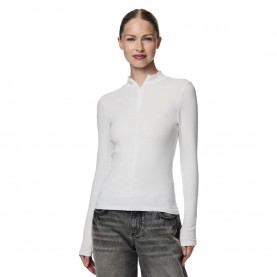 блуза,дамски,пуловери,дамски,плетени,дрехи,pieces,kitte,full,zip,sweater,bright,white,(white)