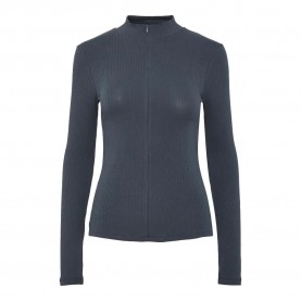 блуза,дамски,пуловери,дамски,плетени,дрехи,pieces,kitte,full,zip,sweater,ombre,blue,(blue)