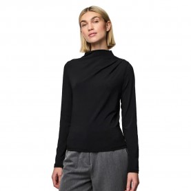 тениска,дамски,тениски,pieces,madison,long,sleeve,t,shirt,black