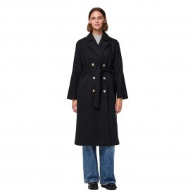 палто,дамски,якета,и,палта,pieces,marbel,long,coat,black