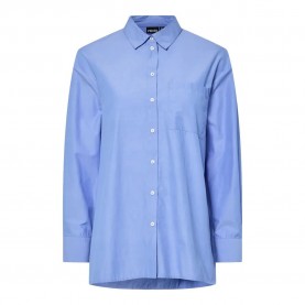 риза,с,дълъг,ръкав,дамски,блузи,дамски,ризи,pieces,melia,loose,fit,long,sleeve,shirt,grapemist,(blue)
