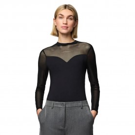 дамски,бодита,pieces,milly,long,sleeve,body,black