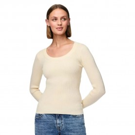блуза,дамски,пуловери,дамски,плетени,дрехи,pieces,mira,sweater,birch,(beige)