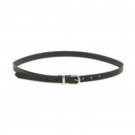 колан,колани,pieces,myra,slim,fit,belt,black,silver,buckle,(black)