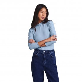 тениска,дамски,тениски,pieces,nicca,long,sleeve,t,shirt,cashmere,blue,(blue)