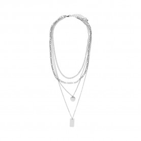 бижутерия,pieces,okia,necklace,silver,colour,(silver)