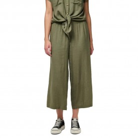 панталони,дамски,панталони,pieces,pia,culotte,wide,leg,high,waist,pants,deep,lichen,green,(green)