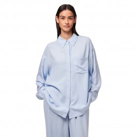 риза,с,дълъг,ръкав,дамски,блузи,дамски,ризи,pieces,pia,loose,fit,long,sleeve,shirt,cashmere,blue,(blue)