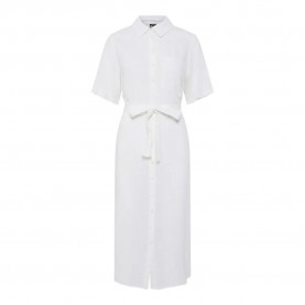 рокля,дамски,поли,и,рокли,pieces,pia,short,sleeve,midi,dress,bright,white,(white)