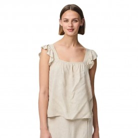 дамски,блузи,дамски,ризи,pieces,pia,sleeveless,blouse,birch,melange,(beige)