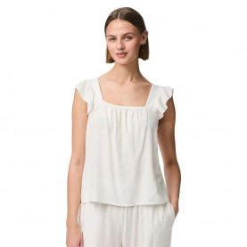 дамски,блузи,дамски,ризи,pieces,pia,sleeveless,blouse,bright,white,(white)