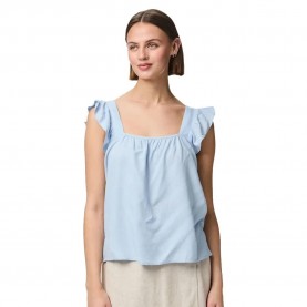 дамски,блузи,дамски,ризи,pieces,pia,sleeveless,blouse,cashmere,blue,(blue)