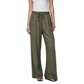 панталони,дамски,панталони,pieces,pia,wide,leg,high,waist,pants,deep,lichen,green,(green)