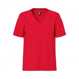 тениска,дамски,тениски,pieces,ria,short,sleeve,v,neck,t,shirt,lollipop,(red)