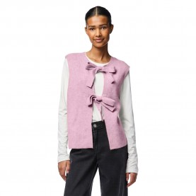 потник,дамски,пуловери,дамски,плетени,дрехи,pieces,silly,knitted,vest,roseate,spoonbill,melange,(pink)