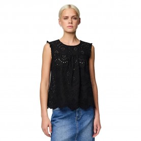 дамски,блузи,дамски,ризи,pieces,vilde,sleeveless,blouse,black