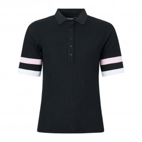 дамски,блузи,с,яка,abacus,golf,pebble,woman,short,sleeve,polo,black,begonia,(black)