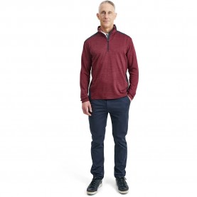 блуза,мъжки,пуловери,abacus,golf,sunningdale,half,zip,sweater,cranberry,(red)