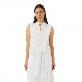 дамски,блузи,дамски,ризи,yas,luma,sleeveless,blouse,star,white,(white)