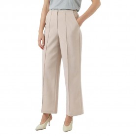 панталони,дамски,панталони,yas,reemaj,high,waist,pants,oxford,tan,(beige)