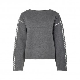 блуза,дамски,пуловери,дамски,плетени,дрехи,yas,stitcha,sweater,grey,(medium,grey,melange,birch,stitches)