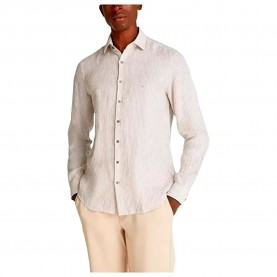 риза,с,дълъг,ръкав,мъжки,ризи,calvin,klein,k10k109332,long,sleeve,shirt,beige,mss,(beige)