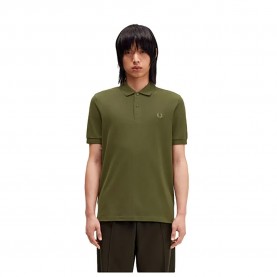 мъжки,блузи,с,яка,fred,perry,m6000,short,sleeve,polo,khaki,(green)