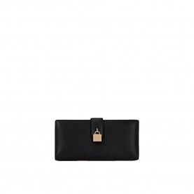 портфейли,и,портмонета,karl,lagerfeld,autograph,padlock,cont,wallet,black,gold,(black)