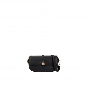чанта,за,през,рамо,всички,чанти,karl,lagerfeld,autograph,padlock,sb,shoulder,bag,black,gold,(black)