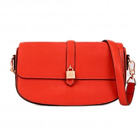 чанта,за,през,рамо,всички,чанти,karl,lagerfeld,autograph,padlock,sb,shoulder,bag,red,(orange)
