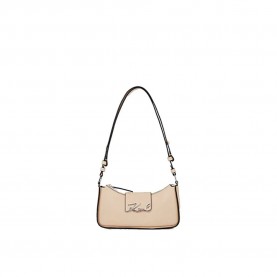 чанта,за,през,рамо,всички,чанти,karl,lagerfeld,signature,small,zip,shoulder,bag,beige