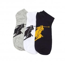чорапи,мъжки,чорапи,polo,ralph,lauren,449655205,socks,3,pairs,white,black,(multicolor)