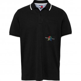 мъжки,блузи,с,яка,tommy,hilfiger,dm0dm20921,short,sleeve,polo,black