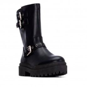 Xti 130461 BASIC booties - Black (Black) дамски,боти,мъжки,боти,xti,130461,basic,booties,black,(black)