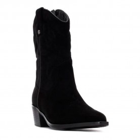 Обувки Xti 144307 heel boots - Black (Black) обувки,дамски,боти,мъжки,боти,xti,144307,heel,boots,black,(black)