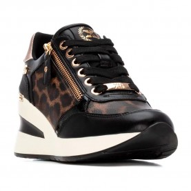 Маратонки Xti 144378 trainers - Brown (Leopard) маратонки,мъжки,маратонки,дамски,маратонки,xti,144378,trainers,brown,(leopard)