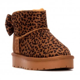 Детски обувки Xti kids 151299 boots - Brown (Leopard) детски,обувки,дамски,боти,мъжки,боти,xti,kids,151299,boots,brown,(leopard)
