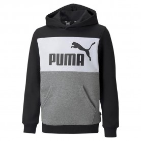 блуза,детски,блузи,puma,essentials+,colorblock,fl,sweatshirt,refurbished,puma,black,(grey)
