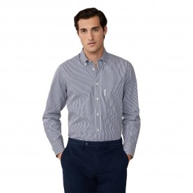Риза с дълъг ръкав Façonnable Bengal Stop long sleeve shirt - Blue (Naval Blue) риза,с,дълъг,ръкав,мъжки,ризи,façonnable,bengal,stop,long,sleeve,shirt,blue,(naval,blue)
