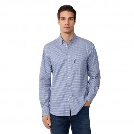 риза,с,дълъг,ръкав,мъжки,ризи,façonnable,fm302068,long,sleeve,shirt,blue,(marl,grey)