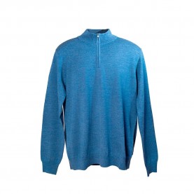 блуза,мъжки,пуловери,дамски,пуловери,façonnable,merino,half,zip,sweater,blue,(dark,denim,blue)