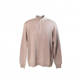 блуза,мъжки,пуловери,дамски,пуловери,façonnable,merino,half,zip,sweater,beige,(dark,stone,beige)