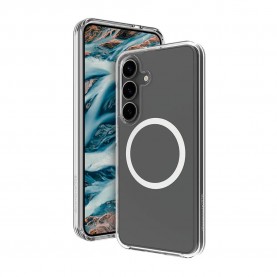 Dbramante Iceland Pro Qi2 Galaxy S25 phone case - Clear (Clear) други,аксесоари,dbramante,iceland,pro,qi2,galaxy,s25,phone,case,clear,(clear)