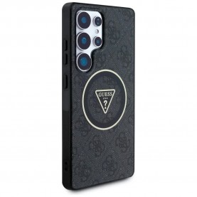 Guess Triangle Buttons Samsung Galaxy S25 Ultra phone case - Black (Black) други,аксесоари,guess,triangle,buttons,samsung,galaxy,s25,ultra,phone,case,black,(black)