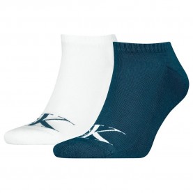 чорапи,мъжки,чорапи,calvin,klein,701228807,short,socks,2,units,blue,(white,blue)