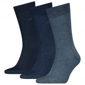 чорапи,мъжки,чорапи,calvin,klein,701234208,socks,3,pairs,denim,(blue)