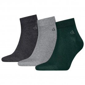 чорапи,мъжки,чорапи,calvin,klein,701234209,socks,3,pairs,dark,green,(multicolor)
